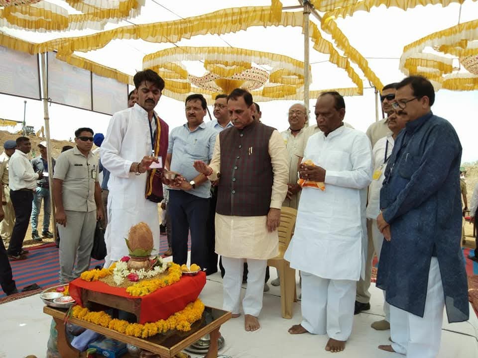 Grand bhumi pujan event